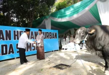 Polda Sumsel Salurkan 579 Hewan Kurban ke Berbagai Wilayah di Sumsel