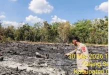 Polsek Tanjung Batu Cek Langsung Titik Hotspot yang Terdeteksi