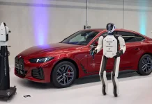 Kolaborasi Pekerja Manusia dan Robot AEON di BMW