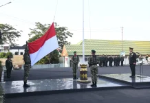 Peringari Hari Lahir Pancasila, Korem 044/Garuda Dempo gelar Upacara Peringatan