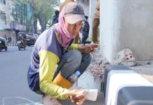Sambut HUT Ke-1343, Palembang Percantik Koridor Jalan Utama