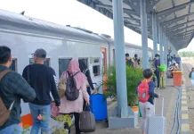 KAI Palembang Angkut 43 Ribu Penumpang saat Libur Panjang