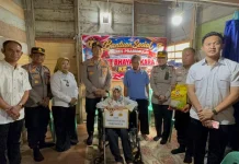 Polres Prabumulih Salurkan 450 Paket Bansos untuk Warga Rentan