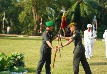 Letkol Arm Muriadi Resmi Jabat Danyon Armed 15/Cailendra