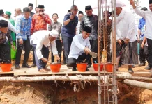 Bupati OKI Dukung Pembangunan Masjid Swadaya di OKI