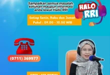 Kabel Semrawut di Palembang Jadi Sorotan Warga di Halo RRI