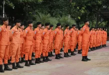 SAR Palembang Gelar Pelatihan Penyelamatan Bawah Air