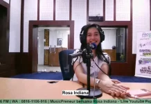 Rosa Indiana Konsisten Kenalkan Lagu Pop Daerah Sumsel