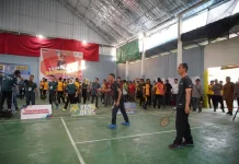 Turnamen Bulu Tangkis Kapolres OKU Timur Cup 2026 Resmi Dibuka