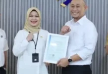 Pasar Simpang Periuk Lubuklinggau Terima Sertifikat SNI