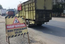 Perbaikan Ruas Palembang-Betung Dikebut, 600 Meter Jalan Dicor Beton