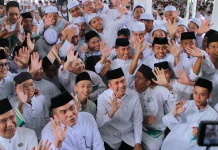 Ribuan Peserta Ikuti Khataman Massal HUT Palembang
