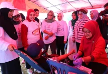 Fatayat NU Gelar Donor Darah Sambut HUT Palembang