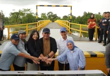 Resmikan Jembatan, Bupati OKI Muchendi Buka Akses dan Dongkrak Ekonomi Desa