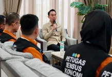 Bupati OKI Muchendi jadi Responden Pertama Sensus Ekonomi OKI Tahun 2026