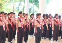 Wali Kota  Prabumulih Lepas 118 Penggalang Pramuka ke Jamda Sumsel