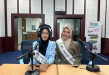 Bagikan Pengalaman Dunia Peagent, Miss Sumsel Kampanyekan Generasi Emas 2045