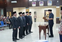 Bupati OKU Timur Kukuhkan Pimpinan Baznas OKU Timur Periode Baru