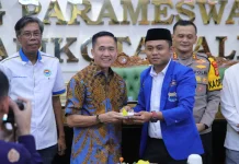 Hadiri Pelantikan PMII, Ratu Dewa Tekankan Konsolidasi