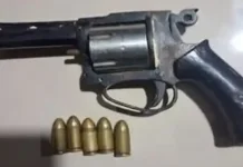 Simpan Senpi Rakitan Revolver, Petani Diamankan Polisi