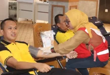 Hari Bhayangkara, Polres Muba Gelar Donor Darah dan Cek Kesehatan