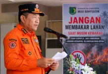 Kejar Target Zero Asap, Bupati Muba Larang Warga Bakar Lahan
