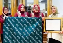 Batik Motif Nanas Prabumulih Resmi Miliki Hak Cipta