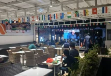 Polda Sumsel Bangun Kebersamaan Lintas Instansi dengan Nobar Piala Dunia 2026