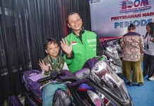 Pertamina Bagikan 25 Yamaha Lexi untuk Mitra Ojol Pengguna MyPertamina