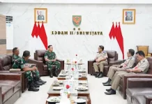 Kodam ll/Sriwijaya Bersama BPN Kolaborasi Perkuat Pengamanan Aset Negara