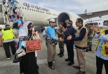 Bandara Internasional SMB II Resmi Menutup Rangkaian Debarkasi Haji
