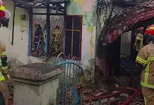 Tiga Anak di Lorong Jambu Gandus Nyaris Jadi Korban Kebakaran