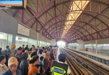 LRT Sumsel Layani 16.881 Penumpang saat Bhayangkara Run 2026