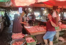 Harga Ayam di Pasar Lemabang Naik sejak MBG, Pedagang Keluhkan Omzet Turun