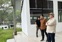 Tinjau Wisata Ribang Kemambang, Bupati Temukan Kualitas Pembangunan Tidak Standa