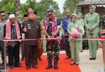 Peringati HUT Korem 044/Gapo, Mushola Al-Barokah Mendapat Perbaikan Menyeluruh