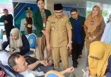 Pemkab Muba Dukung Donor Darah IDI untuk Kemanusiaan