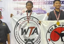Atlet OKU Selatan Bersinar, Sumsel Juara Umum Kejurnas Taekwondo