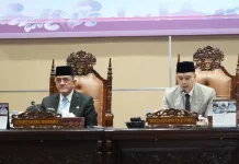 Wakili Gubernur, Sekda Sumsel Tanggapi Pandangan Umum Fraksi