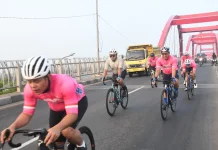 HUT Polri, Korem 044/Gapo Kolaborasi Gelar Gowes Bersama