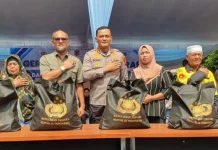 Polda Sumsel Distribusikan Bantuan Pangan, Aksi Konkret Perkuat Ketahanan Pangan