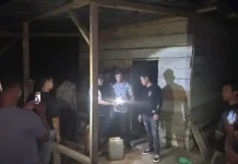 Viral Video Polisi Gerebek Pondok Transaksi Narkoba di Musi Rawas