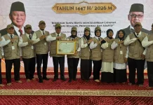 PPIH Embarkasi Palembang Raih Penghargaan Pelayanan Haji 2026