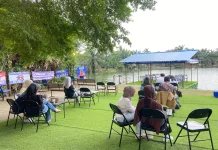 Teras Danau Jadi Destinasi Favorit Warga Palembang Nikmati Sore Bernuansa Alam