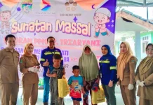 PT Triaryani Gelar Sunatan Massal untuk 129 Anak Muratara