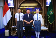 Gubernur Sumsel Lepas Dua Calon Paskibraka Nasional