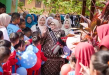 Bunda PAUD Muba Kawal MPLS Ramah Anak dan Sukseskan Prasekolah 1 Tahun