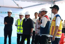Wapres RI Gibran Tinjau Progres Akhir Jembatan Musi V
