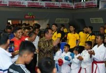 Piala Kapolda Sumsel 2026 Jadi Ajang Pembinaan Atlet Karate