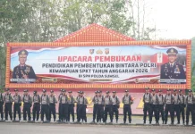 Sebanyak 131 Siswa Ikuti Pendidikan Bintara SPKT di SPN Betung